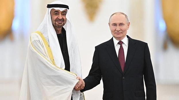 Putin ile BAE Devlet Başkanı Al Nahyan’ın görüşmesi başladı