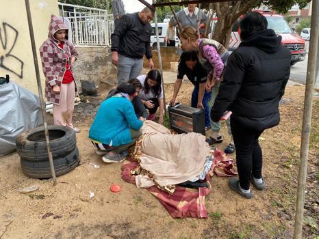 Su dolu çukura düşen Fatmagül'ü elektrikli sobayla ısıttılar
