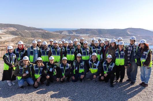 Konya’daki üniversite öğrencileri, Akkuyu NGS sahasını ziyaret etti