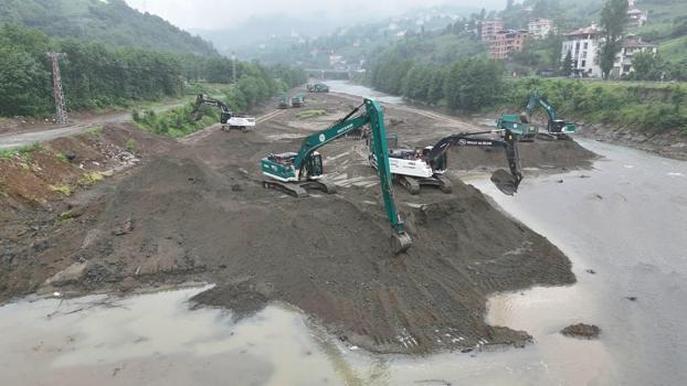 DSİ'den Karadeniz'de sel riskine karşı 278 noktada önlem