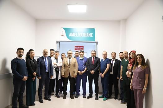 Aksaray'da laparoskopik yöntemle, kanser ameliyatı yapıldı