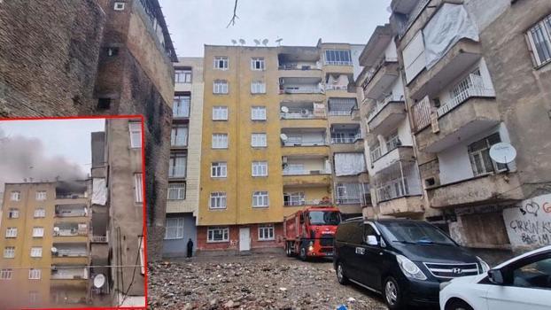 Diyarbakır'da 7 katlı binada yangın; 1 kişi dumandan etkilendi