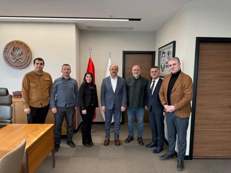 ‘Doktoralı Öğretmenler Koordinasyon Ekibi’, Eğitim-Bir-Sen Genel Merkezi’ni ziyaret etti