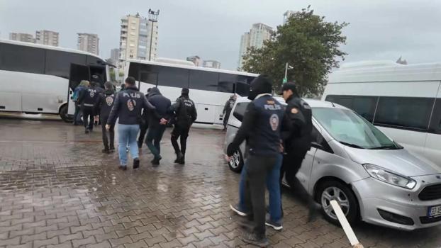 Mersin'de 'yasa dışı bahis ve dolandırıcılık' soruşturması; 29 tutuklama