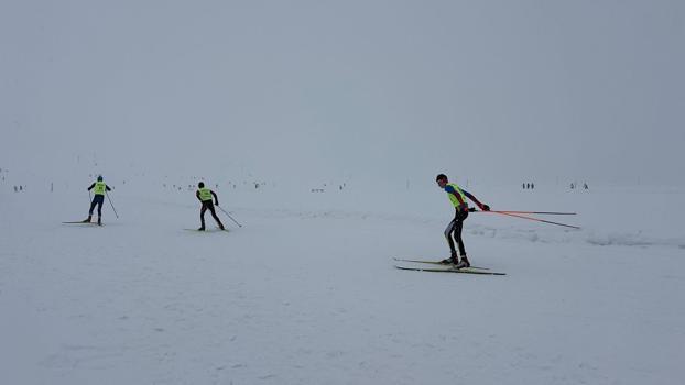 Yüksekova'da düzenlenen Kayaklı Koşu 1. Etap Yarışması sona erdi