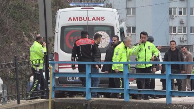 Amasya’da ‘dur’ ihtarına uymayan ehliyetsiz motosiklet sürücüsünün çarptığı polis, yaralandı