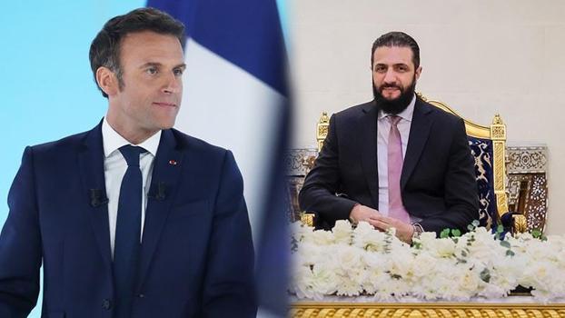 Şara ile Macron telefonda görüştü