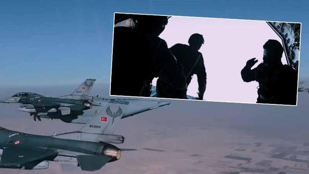 MSB'den 9 bin feetten paraşüt atlayışı paylaşımı