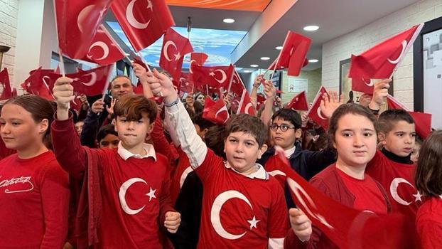 2025-2026 eğitim-öğretim yılının ikinci dönemi ‘Bayrak sevgisi’ ile başladı