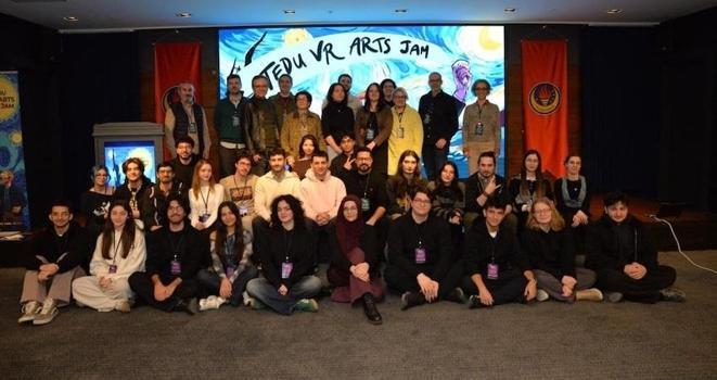TED Üniversitesi'nde Sanal Gerçeklik Sanat Maratonu yapıldı