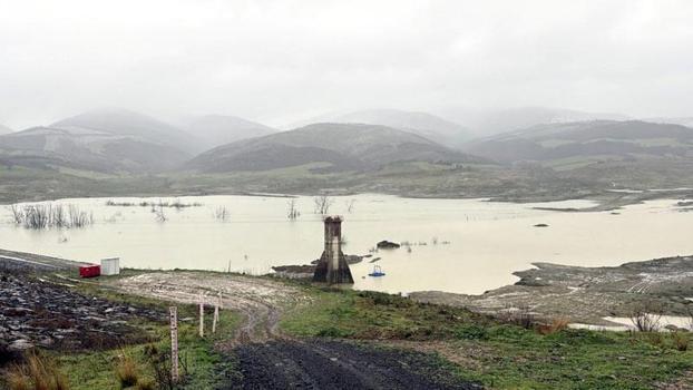 Tekirdağ'da Naip Barajı'nda doluluk yüzde 3'e yükseldi