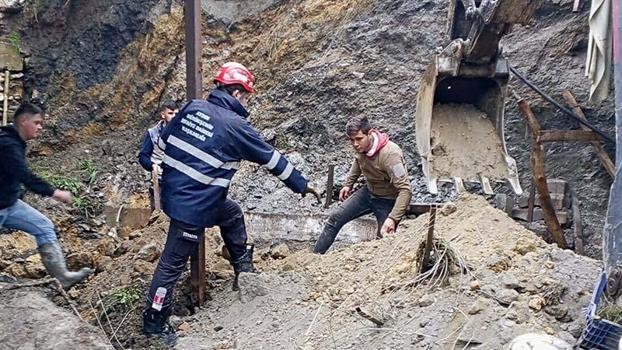 Aydın'da sağanak nedeniyle istinat duvarı çöktü; altında kalan 4 koyun öldü