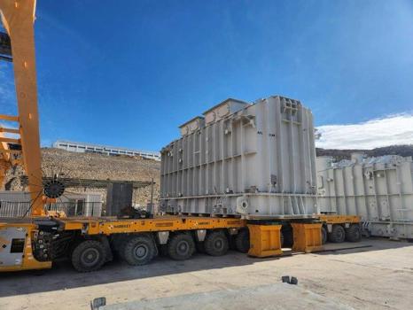 Akkuyu NGS’nin 1. Güç Ünitesi’nde yükseltici transformatörlerin kurulumu tamamlandı