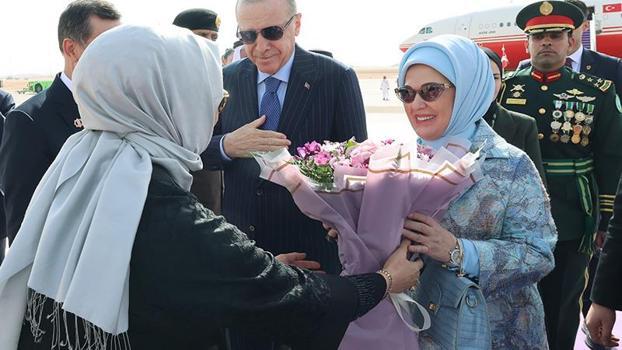 Cumhurbaşkanı Erdoğan, Suudi Arabistan'da