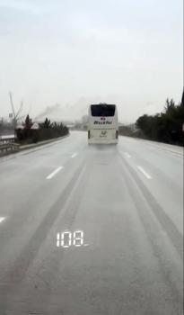 10 ölümlü kazadaki firmaya ait bir başka otobüse, aşırı hız cezası