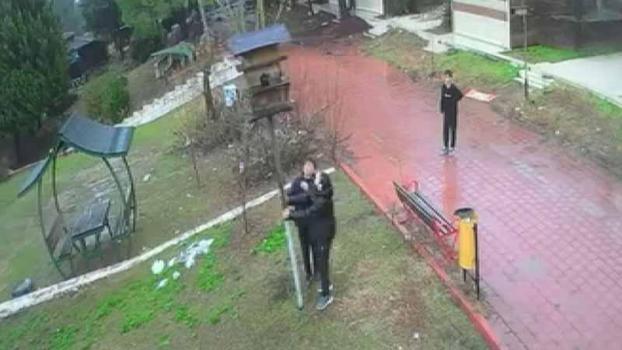 Kuş yuvasını parçalayan çocuklara ev hapsi