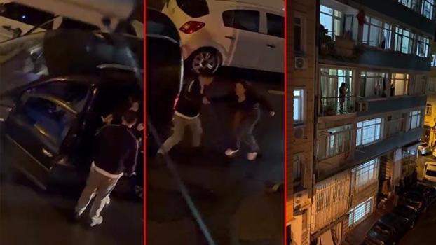 Fatih’te kadını kolundan tutup zorla aracına bindirdi; mahalleli tepki gösterdi