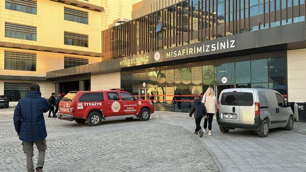 Çanakkale’de hastanede yangın