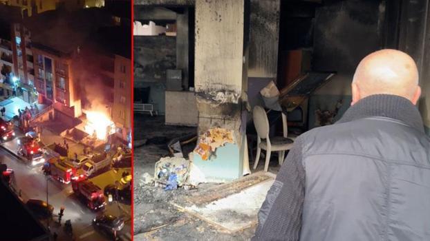 Kağıthane’de yangında mahalleliyi ıslık çalarak uyandırdı: Yangın var aşağı inin
