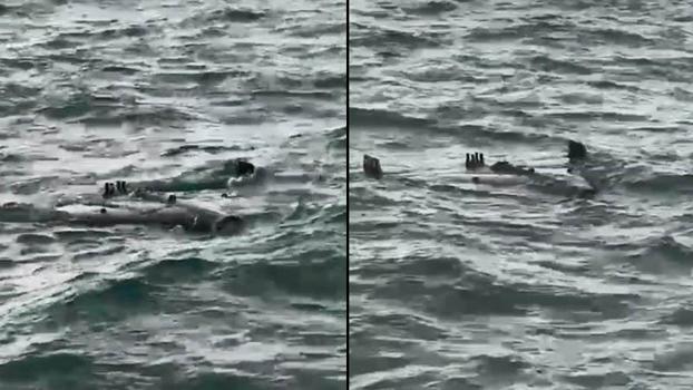 Karaburun açıklarında insansız hava aracı benzeri cisim bulundu