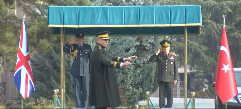 Genelkurmay Başkanı Bayraktaroğlu, Birleşik Krallık Genelkurmay Başkanı ile görüştü