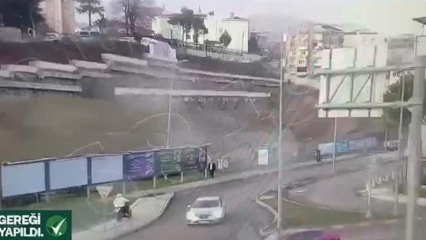 Ters yöne girip kaçmaya çalışan ehliyetsiz motosiklet sürücüsüne 69 bin 200 lira ceza