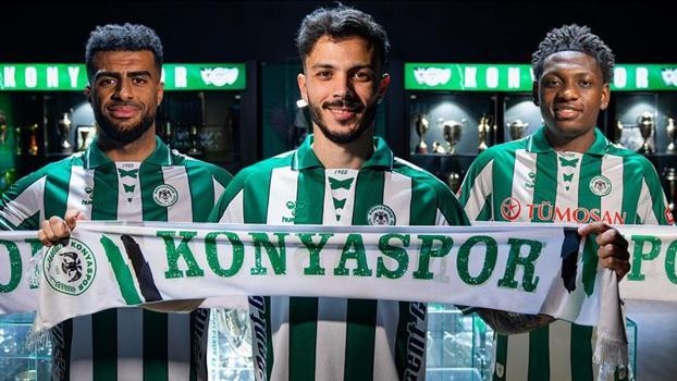 Konyaspor, 3 oyuncuyu renklerine bağladı
