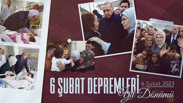 Emine Erdoğan, 6 Şubat depremlerinde hayatını kaybedenleri andı