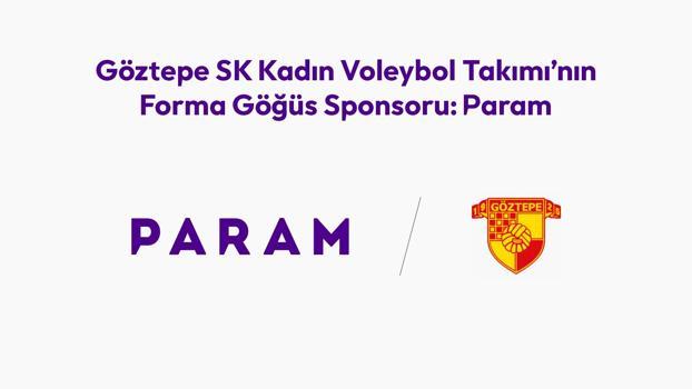 Param, Göztepe SK Kadın Voleybol Takımı'nın 2025-2026 sezonu forma göğüs sponsoru oldu