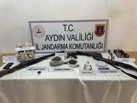 Nazilli ve Sultanhisar'da uyuşturucu operasyonu