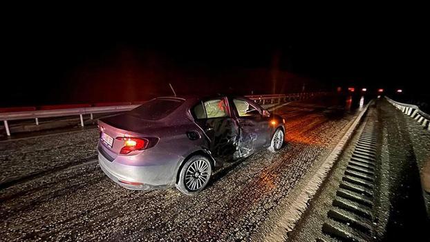 Manisa’da kaza yapan otomobile başka bir otomobil çarptı; 2 yaralı