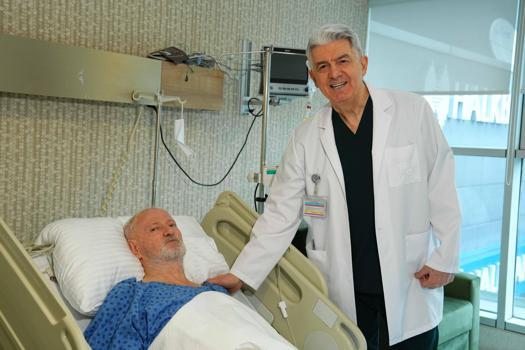 12 santimlik anevrizma kapalı yöntemle onarıldı