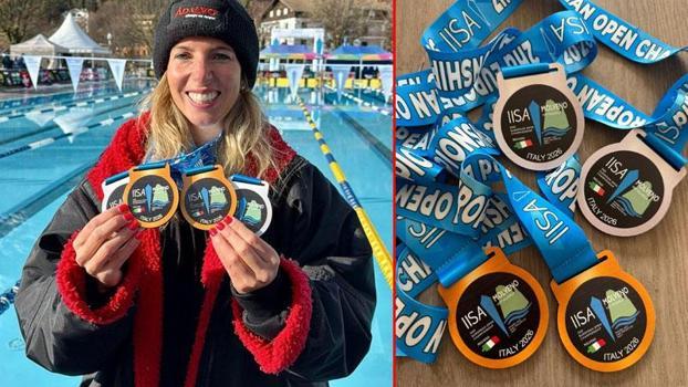 Guinness Rekortmeni Deniz Kayadelen’den Avrupa’da Güçlü Mesaj: Türk Kadınının Gücü