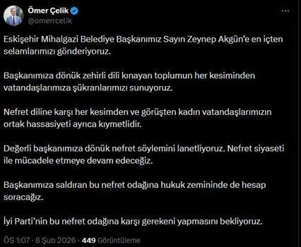 Mihalgazi Belediye Başkanı Akgün'e yönelik paylaşımla ilgili soruşturma; şüpheliye gözaltı (5)