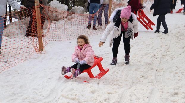 Ordu’da 1500 rakımlı yaylada kar festivali