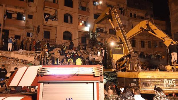 Lübnan'da bina çöktü: 13 ölü