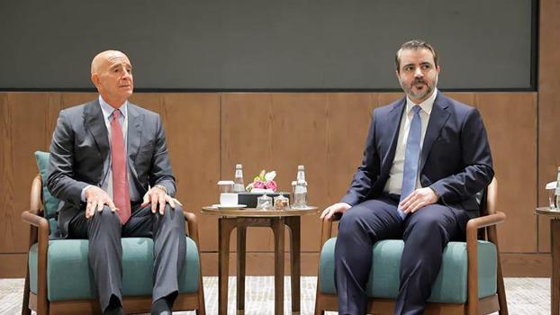 Suriye Dışişleri Bakanı Şeybani, ABD'nin Suriye Özel Temsilcisi Barrack ile görüştü