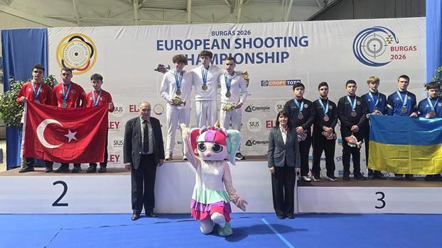 Trabzonspor sporcusu Eren Kalfa’dan Avrupa Şampiyonası’nda altın madalya