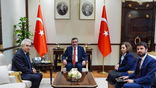 Cevdet Yılmaz, Uluslararası Enerji Ajansı Başkanı Birol'u kabul etti