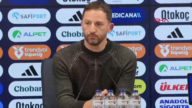 Domenico Tedesco: Takımın genel olarak performansından memnunum