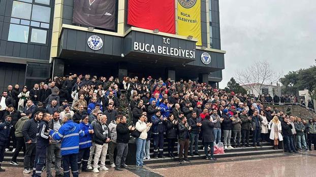 Buca Belediyesi'ndeki işçi eylemi sona erdi