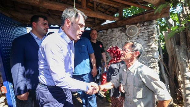 Bakan Kurum: Cavit amcanın artık yüzü gülüyor