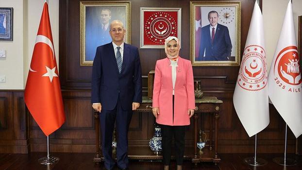 Bakan Göktaş, Mısır Ankara Büyükelçisi Elsheik ile görüştü