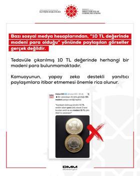 DMM’den madeni 10 TL açıklaması