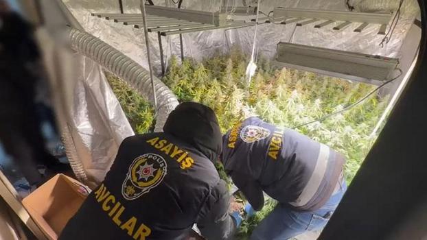 Avcılar'da metruk binada uyuşturucu imalathanesi bulundu