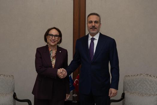 Bakan Fidan, UNCTAD Genel Sekreteri Grynspan'ı kabul etti