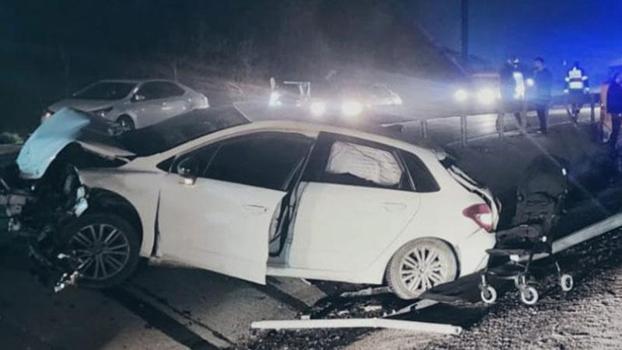 Silivri'de zincirleme trafik kazası: 5 yaralı