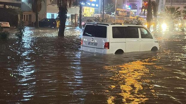 Bodrum’da yağış uyarısının ardından okullara 1 gün ara verildi