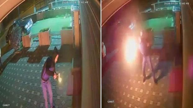 Büyükçekmece'de iş yerini molotofla yakmaya çalışan 3 şüpheli tutuklandı