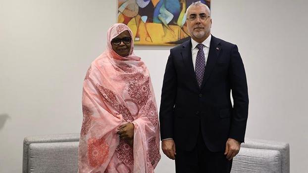 Bakan Işıkhan, Moritanya Çalışma Bakanı Houmei ile görüştü